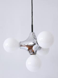  Cosack Leuchten Rare Mid Century Modern Atomic Pendant Lamp by Gebr der Cosack Germany 1970s - 2963848