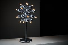  Cosack Leuchten Space Age Chrome Table Lamp Sputnic Atomic Style 1960s - 4505142