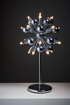 Cosack Leuchten Space Age Chrome Table Lamp Sputnic Atomic Style 1960s - 4505146