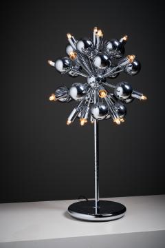  Cosack Leuchten Space Age Chrome Table Lamp Sputnic Atomic Style 1960s - 4505149