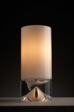  Cosack Leuchten Space Age Plexiglass Table Lamp with Internal Conical Diffuser 1970s - 4505191
