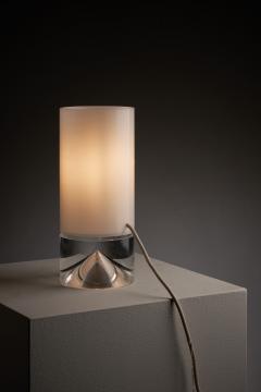  Cosack Leuchten Space Age Plexiglass Table Lamp with Internal Conical Diffuser 1970s - 4505197