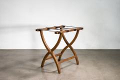  Costantini Design Argentine Rosewood Slung Leather Luggage Rack from Costantini Valerio in Stock - 3669040
