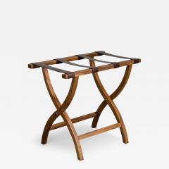  Costantini Design Argentine Rosewood Slung Leather Luggage Rack from Costantini Valerio in Stock - 3671200