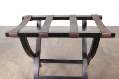  Costantini Design Argentine Rosewood Slung Leather Luggage Rack from Costantini Valerio in Stock - 3675940