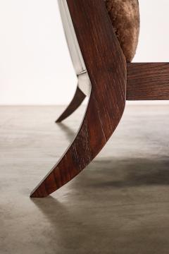  Costantini Design Belgrano Sheepskin and Exotic Wood Contemporary Designer Bed from Costantini - 3094777