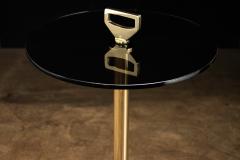  Costantini Design Bellance Occasional Cigarette Table in Cast Bronze and Glass by Costantini - 4141430