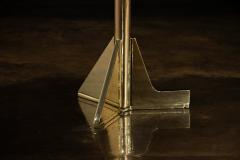  Costantini Design Bellance Occasional Cigarette Table in Cast Bronze and Glass by Costantini - 4141431