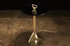  Costantini Design Bellance Occasional Cigarette Table in Cast Bronze and Glass by Costantini - 4141432