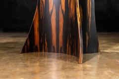 Costantini Design Bent Wood Macassar Ebony Round Table by Costantini Andino 20 Dia In Stock  - 2836925