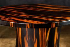  Costantini Design Bent Wood Macassar Ebony Round Table by Costantini Andino 20 Dia In Stock  - 2836926