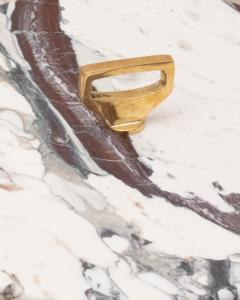  Costantini Design Bronze Exotic Marble Cocktail Table by Costantini Bellance Marmol In Stock - 4690566