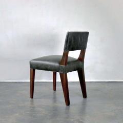  Costantini Design Bruno Low Side Chair in Argentine Rosewood and Leather from Costantini - 1563645