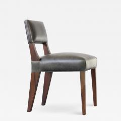  Costantini Design Bruno Low Side Chair in Argentine Rosewood and Leather from Costantini - 1565160