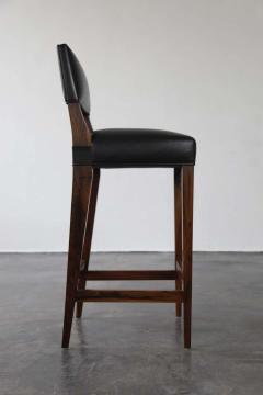  Costantini Design Bruno Stool from Costantini in Argentine Rosewood and Leather - 1563701