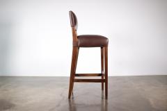  Costantini Design Bruno Stool from Costantini in Argentine Rosewood and Leather - 3603388