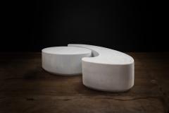  Costantini Design Cadenza Marmol Sculptural Nesting Tables by Costantini In Stock - 4700862