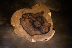  Costantini Design Carved Trunk Solid Exotic Wood Live Edge Table 40 from Costantini Francisco - 4511219