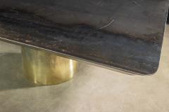  Costantini Design Cast Bronze Iron Twin Pedestal Dining Table from Costantini Benone - 4535061