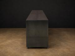  Costantini Design Contemporary Coffee Table in Walnut Burl and Burnished Steel by Costantini Vinn - 4642236