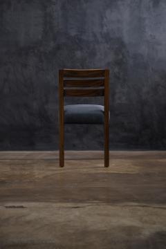  Costantini Design Contemporary Exotic Wood and Leather Side Chair from Costantini Renzo - 2090038