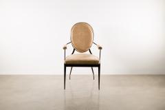  Costantini Design Contemporary Forged Iron and Upholstered Chair from Costantini Andre - 2121657