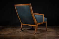  Costantini Design Contemporary Lounge Chair in Wood Leather from Costantini Belgrano In Stock - 4134312