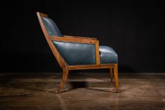  Costantini Design Contemporary Lounge Chair in Wood Leather from Costantini Belgrano In Stock - 4134319