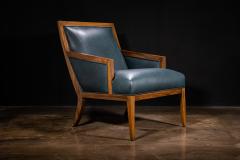  Costantini Design Contemporary Lounge Chair in Wood Leather from Costantini Belgrano In Stock - 4690810