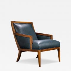  Costantini Design Contemporary Lounge Chair in Wood Leather from Costantini Belgrano In Stock - 4690855
