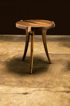  Costantini Design Contemporary Wood Sabre Leg Side Table from Costantini Uccello In stock - 3672629