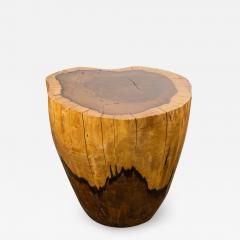  Costantini Design Costantini Hand Carved Live Edge Solid Wood Trunk Cocktail Table 32 In Stock - 2098245