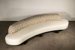  Costantini Design Dining Banquette in Leather and Dedar Fabric by Costantini Evangelina - 4600809