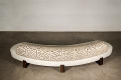  Costantini Design Dining Banquette in Leather and Dedar Fabric by Costantini Evangelina - 4600818