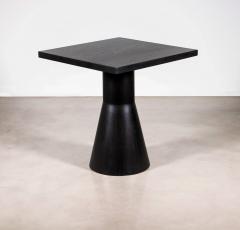  Costantini Design Ebonized Oak Modern Wood Black Square Dining Table by Costantini Serena - 2683165