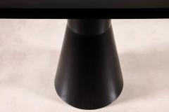  Costantini Design Ebonized Oak Modern Wood Black Square Dining Table by Costantini Serena - 2683170