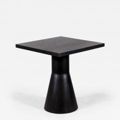  Costantini Design Ebonized Oak Modern Wood Black Square Dining Table by Costantini Serena - 2684147