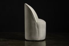  Costantini Design Elisabetta Modern Swivel Dressing Chair in Fabric or Leather by Costantini - 3313486