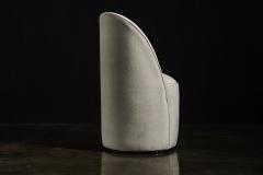  Costantini Design Elisabetta Modern Swivel Dressing Chair in Fabric or Leather by Costantini - 3313487
