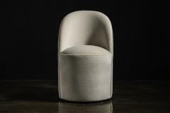  Costantini Design Elisabetta Modern Swivel Dressing Chair in Fabric or Leather by Costantini - 3313488