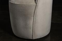  Costantini Design Elisabetta Modern Swivel Dressing Chair in Fabric or Leather by Costantini - 3313524