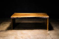  Costantini Design Exotic Wood Live Edge Waterfall Coffee Table from Costantini Carlo In Stock  - 2387059