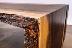  Costantini Design Exotic Wood Live Edge Waterfall Coffee Table from Costantini Carlo In Stock  - 2387065