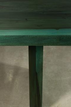  Costantini Design Exotic Wood Twin Pedestal Modern Minimal Dining Table Andre Verdi by Costantini - 4180401