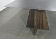  Costantini Design Fierro Table Argentine Rosewood and Metal Top from Costantini Design - 1661735