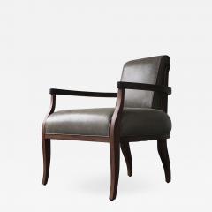  Costantini Design Gianni Contemporary Art Deco Style Leather Lounge Armchair from Costantini - 1583706