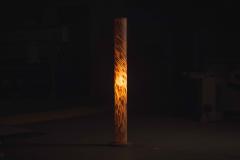  Costantini Design Handcrafted of Wood Shavings Floor Lamp by Theophane Ingold Shavings Totem - 4639424