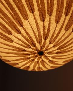  Costantini Design Handcrafted of Wood Shavings Pendant Lamp by Theophane Ingold Shavings Sphere - 4640382