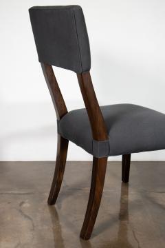  Costantini Design High Back Dining Chair in Argentine Wood and Fabric by Costantini Luca In Stock - 4704394