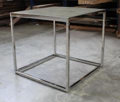  Costantini Design Jesse Polished Steel and Concrete Side Table from Costantini - 1572182